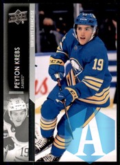 2021-22 UD Extended Series Base French #522 Peyton Krebs - Buffalo Sabres